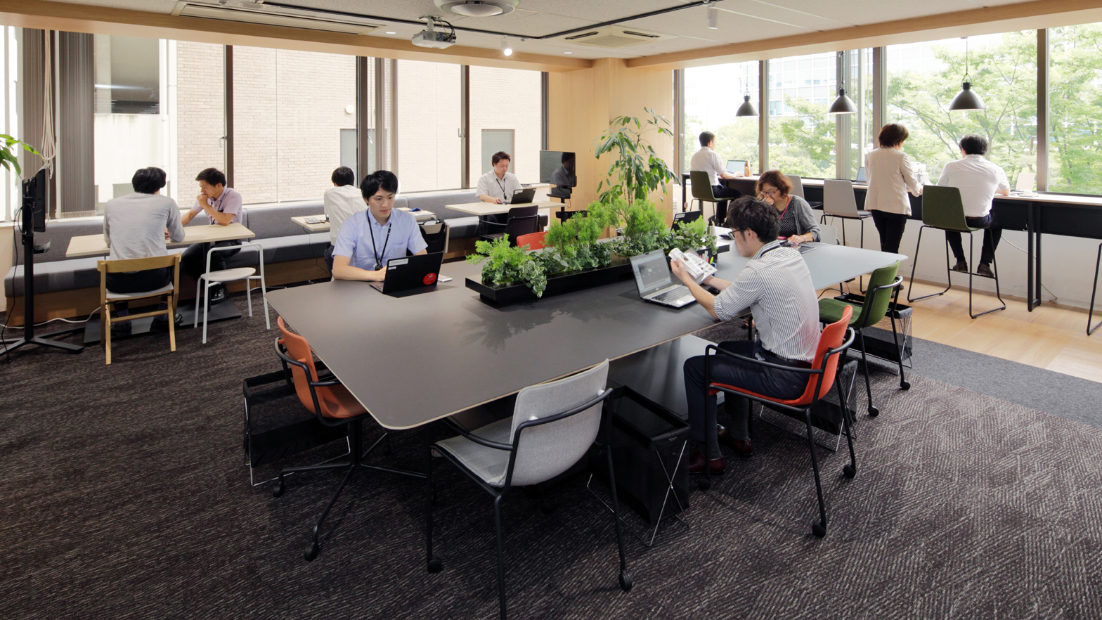 福岡オフィスの内観画像